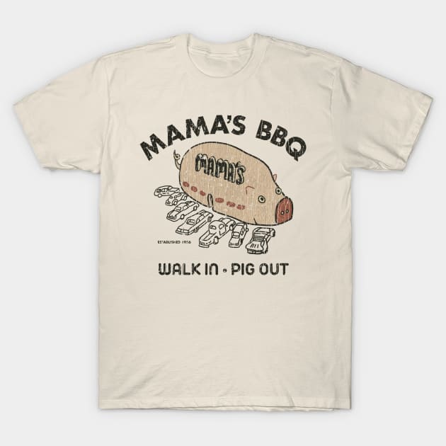 Mama’s BBQ 1956 T-Shirt by JCD666